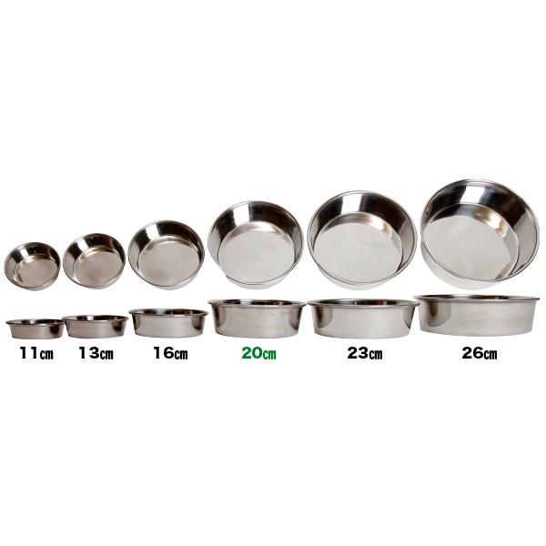 ステンレス食器 20cm（63172） : 大型犬用品専門店 アイアンバロン