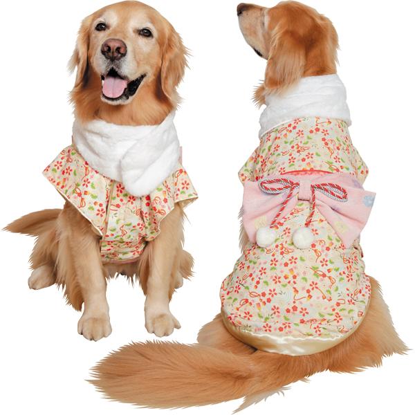 大型犬用9号）晴れ着【桜月/千早】 : 大型犬用品専門店 アイアンバロン