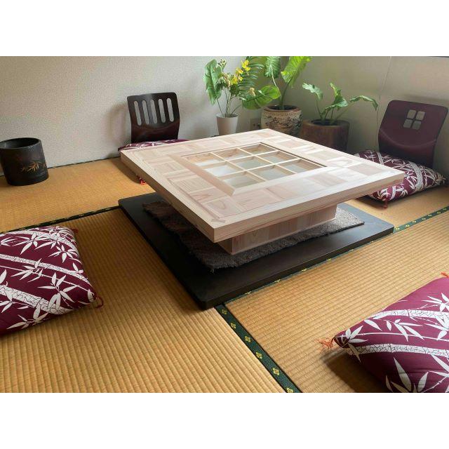 ★美品★店舗用★囲炉裏テーブル★いろり★座卓★和テーブル★座敷テーブル★★和家具 楽天市場】囲炉裏 いろり 囲炉裏テーブル 囲炉裏付きテーブル 座卓