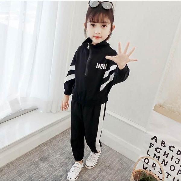 韓国 学生 セットアップ 運動服上下セット 2点セット 今年の新作から定番まで 子供服