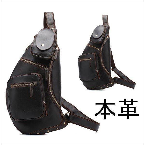 ボディバッグ メンズ レディース 本革 ヒップバッグ バッグ メンズファッション レザー 牛革 肩掛け ファッション 通勤 カジュアル 出張 C いろしるべストア ショルダーバッグ 鞄 男女兼用