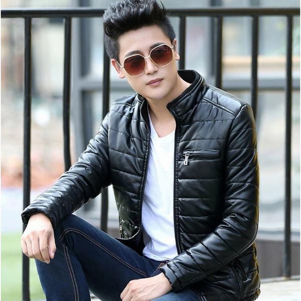 価格は安く ジャケット メンズ 厚手ジャケット 綿ジャケット レザージャケット 裏起毛 メンズ 厚手ジャケット 綿ジャケット レザージャケット 裏起毛 ジャケット防寒 防風 カジュアル Www Threeriversofs Com