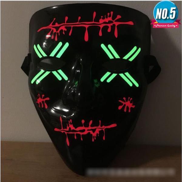 今日の超目玉 仮装 変装 ハロウィン 仮面 マスク コスプレ Halloween ホラーマスク ハロウィーン 光るマスク 電池ボックス付き ハロウィン仮装 お化け ホラー マスク 個性的 かっこいい 変装グッズ フェイスマスク 男女兼用