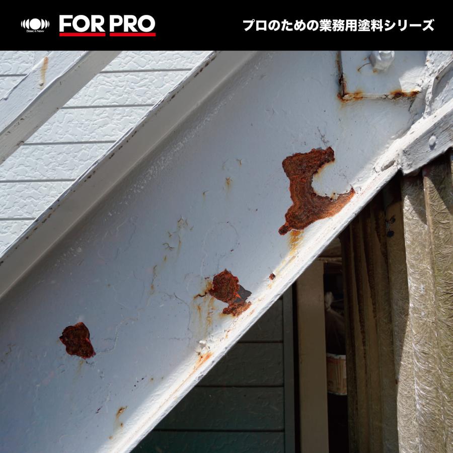 ペンキ 弱溶剤 塗料 ニッペ 業務用 屋外 鉄建造物 さび止め 弱溶剤塗料 | FOR PRO 速乾性さび止め塗料 18kg 赤さび｜irotoiro｜06