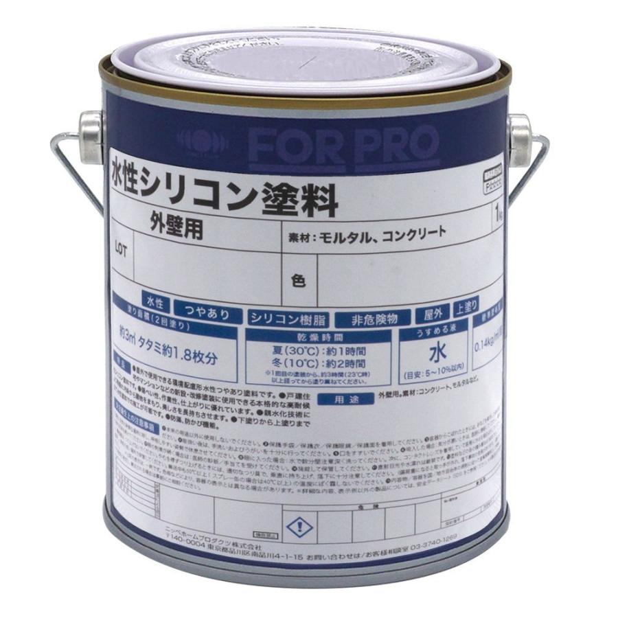 ペンキ 塗料 For Pro 水性シリコン塗料 1kg 白 ニッペホームオンライン 通販 Yahoo ショッピング