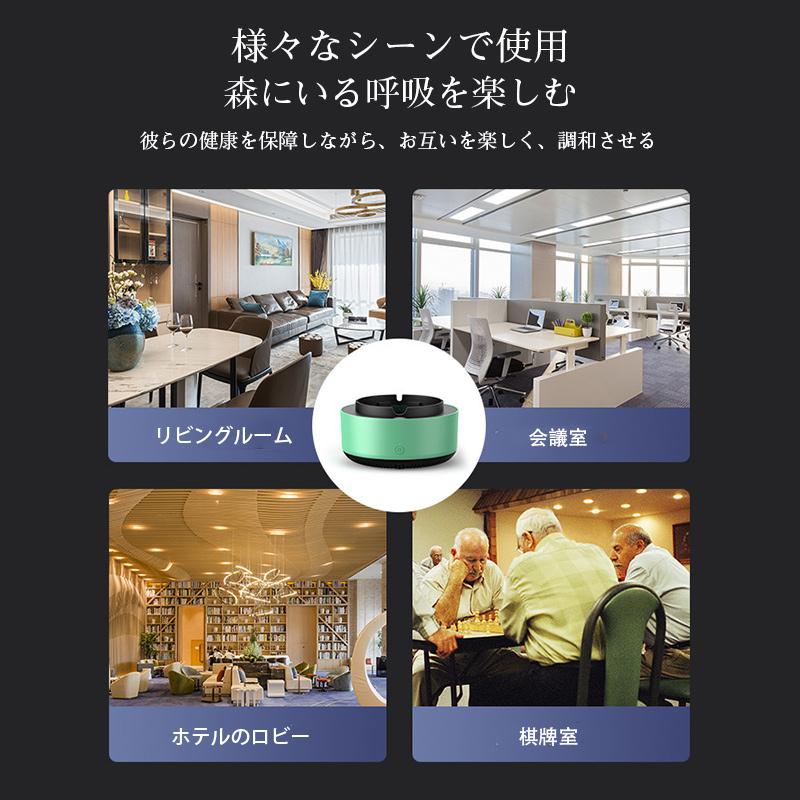 空気清浄用灰皿 空気清浄機 煙草 タバコ 受動喫煙 副流煙 濾過用綿 消