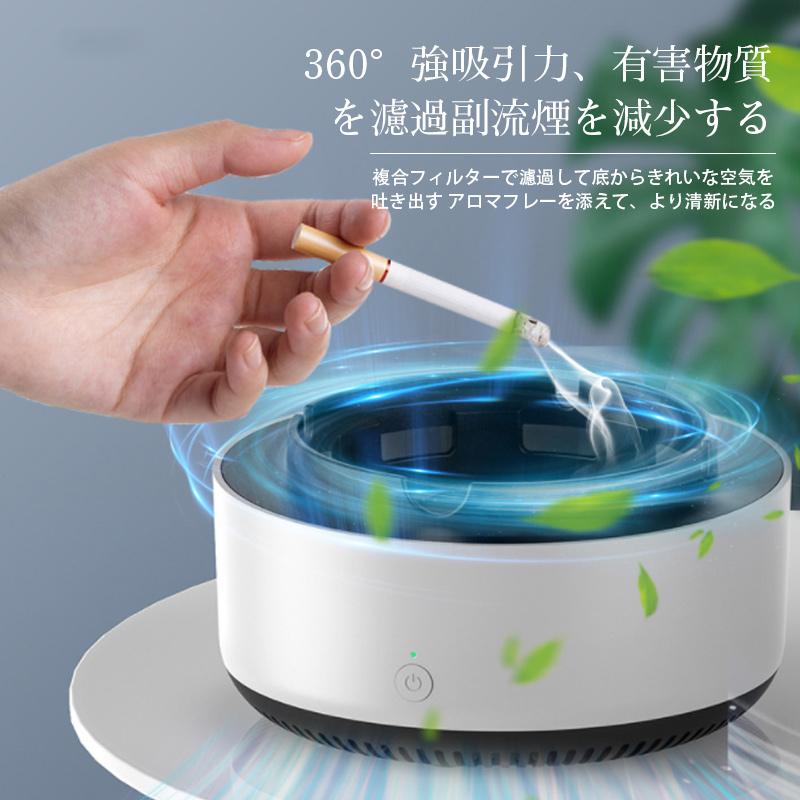 空気清浄用灰皿 空気清浄機 煙草 タバコ 受動喫煙 副流煙 濾過用綿 消