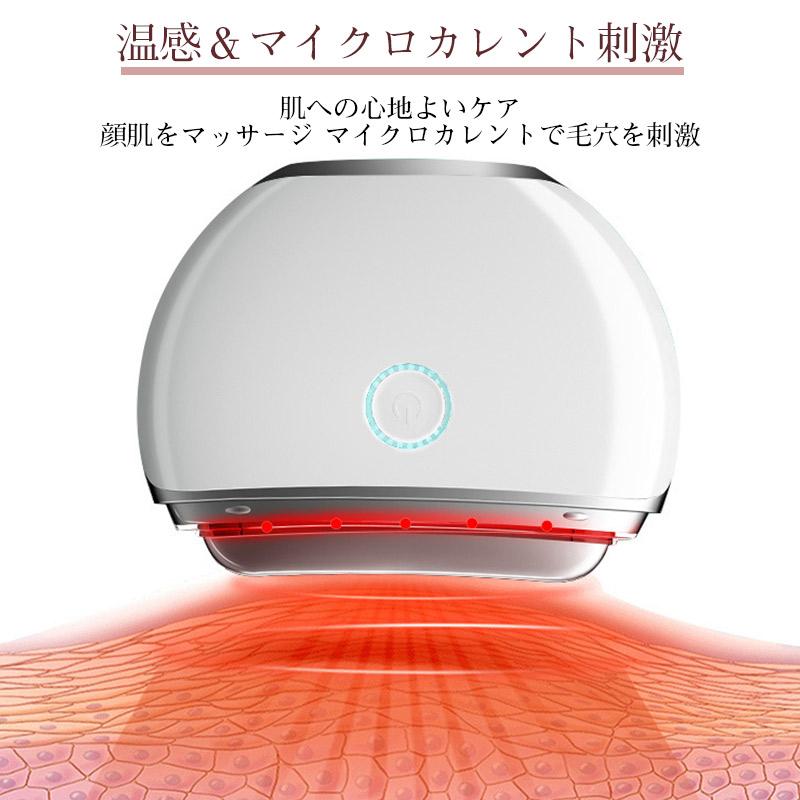 美顔器 チャームリフト 温感 多機能電動 かっさ EMS LED 振動 電動