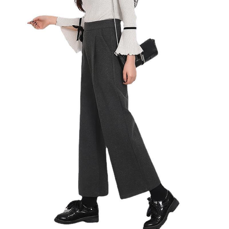 ワイドパンツ 秋 レディース ボトムス ガウチョパンツ ゆったり