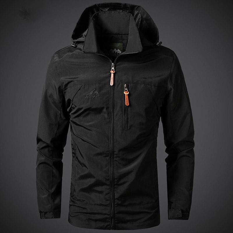 マウンテンパーカー メンズ フード脱着可 ミリタリージャケット