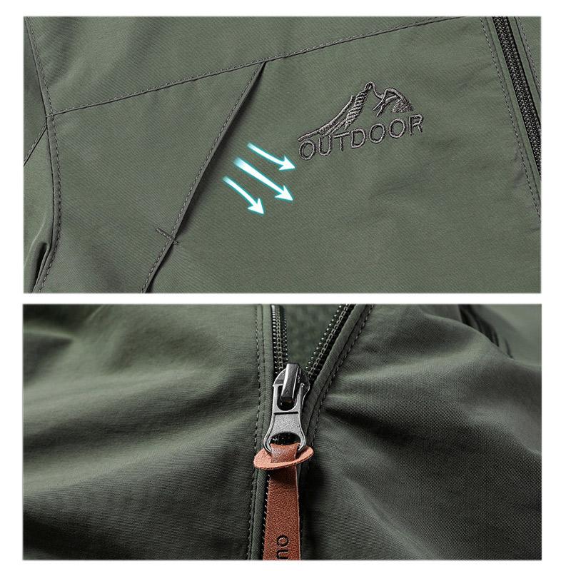 マウンテンパーカー メンズ フード脱着可 ミリタリージャケット