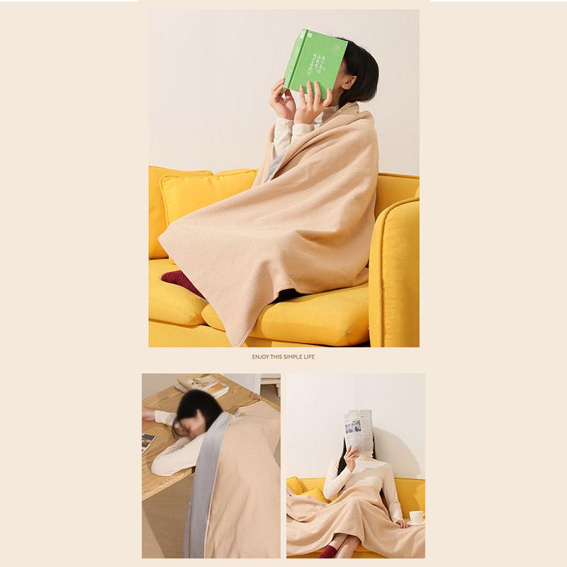 電気毛布 掛け敷き USB ファスナー付き 着る毛布 ふわとろ ひざ掛け