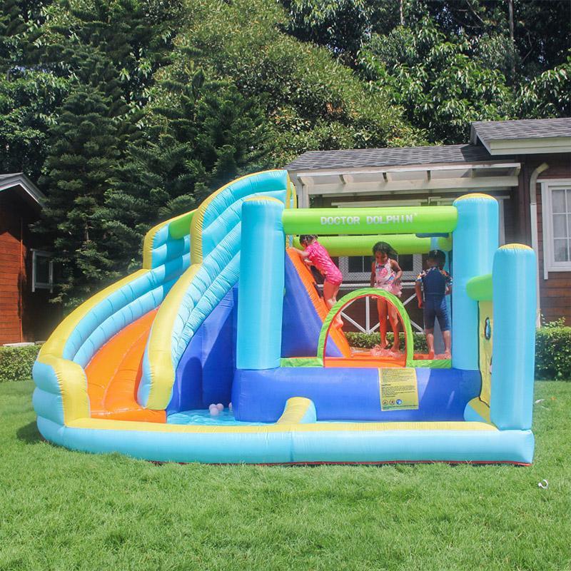 プール 遊具 ビニールプール 大型プール トランポリン すべり台 滑り台 大型遊具 エアー遊具 ウォータースライダー 水遊び