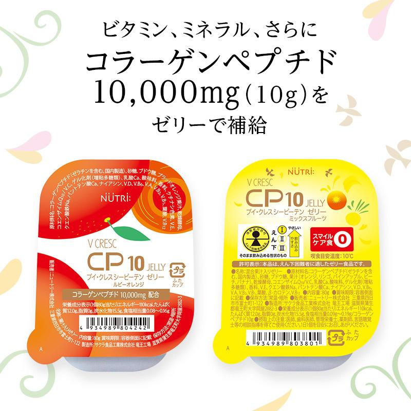 CP10ゼリー ルビーオレンジ 30個×3 通販