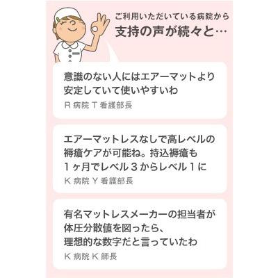 GAC D.C.パッド L DC0002 60×60×2.5cm クッション 透析 褥瘡ケア 床ずれの画像