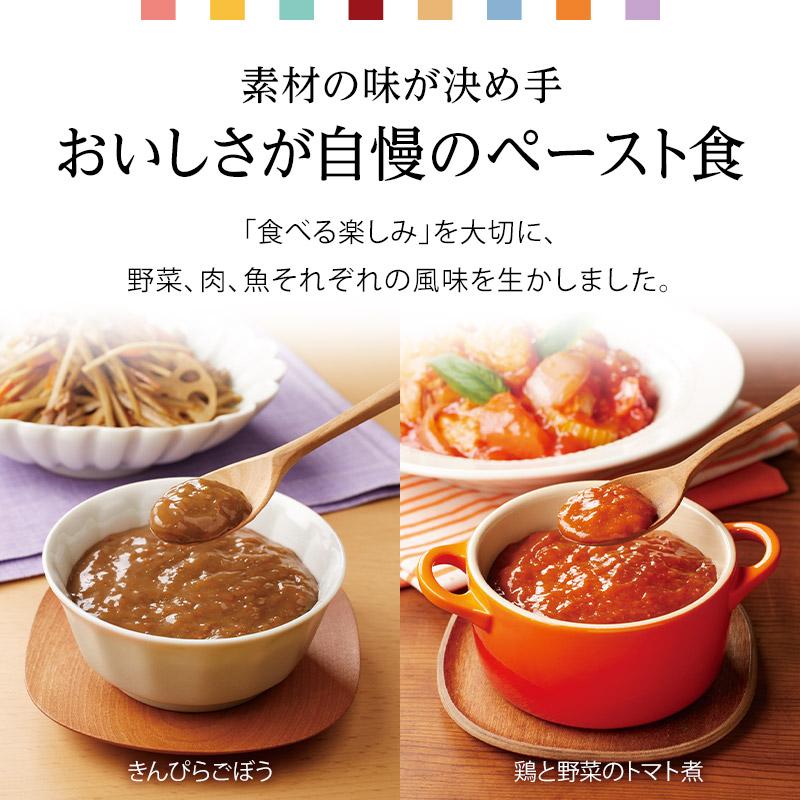 ブレンダー食 ピュレペーストミニ 8種詰め合わせ 80g×16袋 ニュー