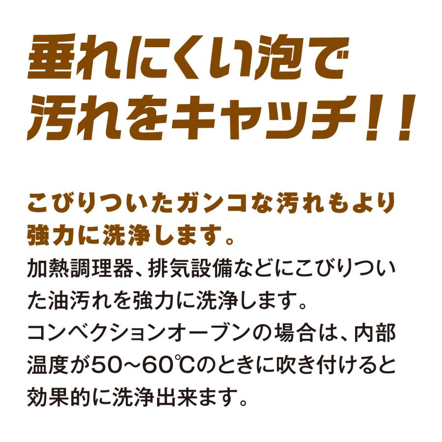 強力油汚れ用洗剤 ヨゴレトレールストロング 5kg サラヤ 32393 1本｜iru-collection｜03