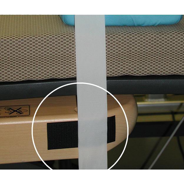 端座位ヘルパー 水色 商品 フォトギャラリー - 端座位（たんざい）ヘルパー：寝たきり患者の