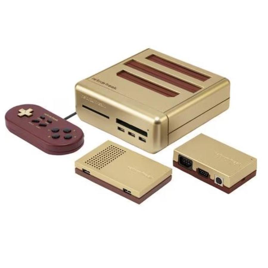 新品未開封品】 レトロフリーク ゴールド（コントローラーアダプター