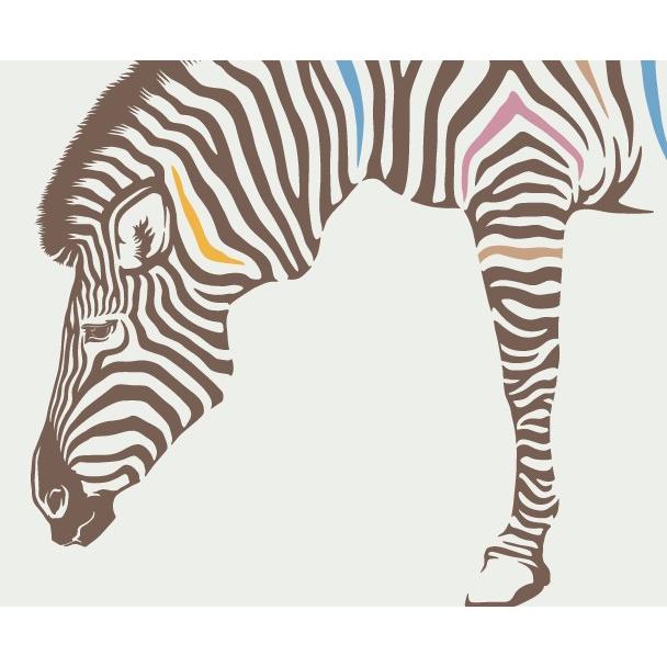 初回限定 トイレ リビング キッチン 北欧 誕生日 高級感 剥がせる おしゃれ 壁紙 お買い物マラソン ポイント５倍 ウォールステッカー 東京ステッカー 洋室 子供部屋 インテリア かっこいい かわいい 鮮やか 壁面 シマウマ ｌサイズ 動物 ウォールステッカー