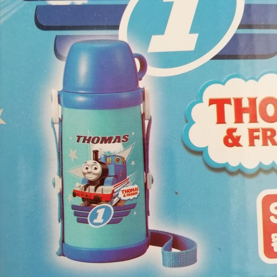 機関車トーマス　ステンレスボトル　水筒　保温　保冷　コップ付き OSK（オーエスケー） きかんしゃトーマス 保冷保温コップステンレス