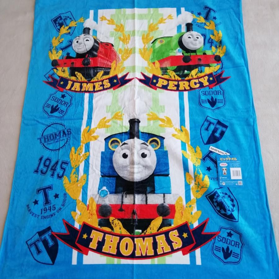 丸眞 マルシン 綿100% きかんしゃトーマス 約85×115cm テイルオブ