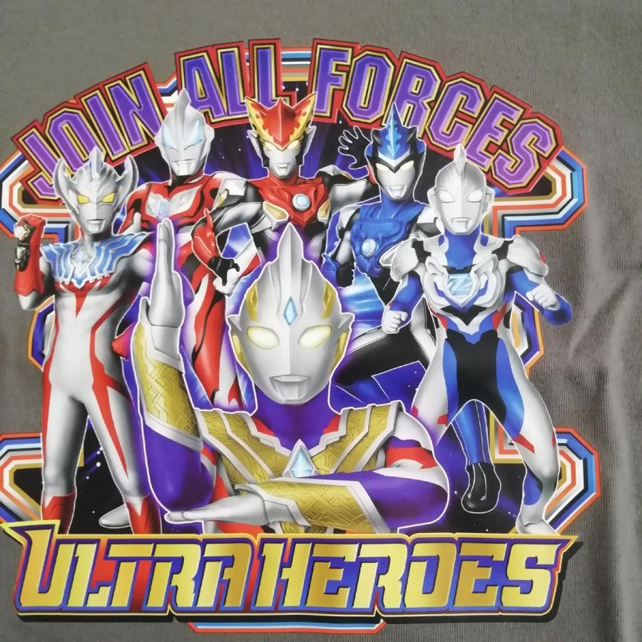 ウルトラヒーローズ 半袖Tシャツ TR8840 110cm/120cm