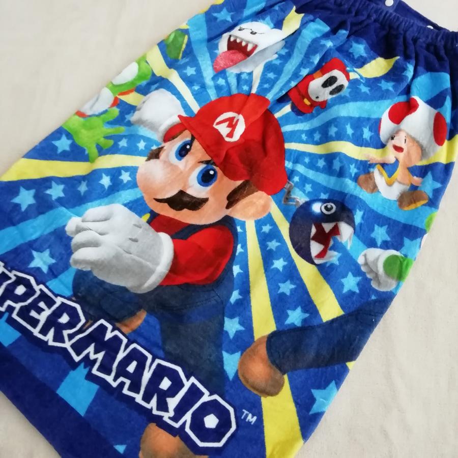 丸眞 定価2530円 綿100％ 任天堂 スーパーマリオ スターチェイス 80