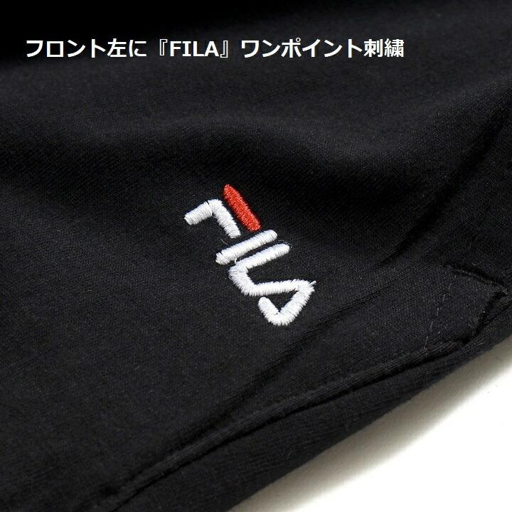 【FILA】 フィラ ハーフパンツ ショートパンツ ロゴ刺繍 ユニセックス 定番 丈夫 ベーシック ペアルック リンクコーデ コットン 綿100％ FILAショートパンツ｜is-closet｜05