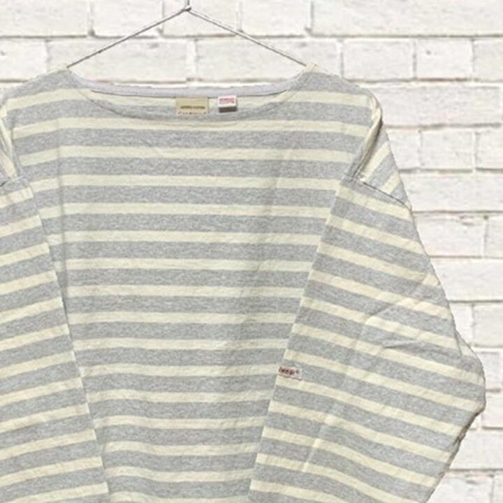 【Goodwear】 グッドウェア Tシャツ バスクシャツ 長袖Tシャツ ボートネック ボーダー オーバーサイズ USAコットン100％ ユニセックス｜is-closet｜17