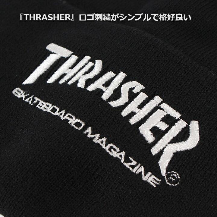 【THRASHER】 スラッシャー ワッチ キャップ 【正規代理店商品】 ストリート スケーター ダンス ベーシック ユニセックス｜is-closet｜03