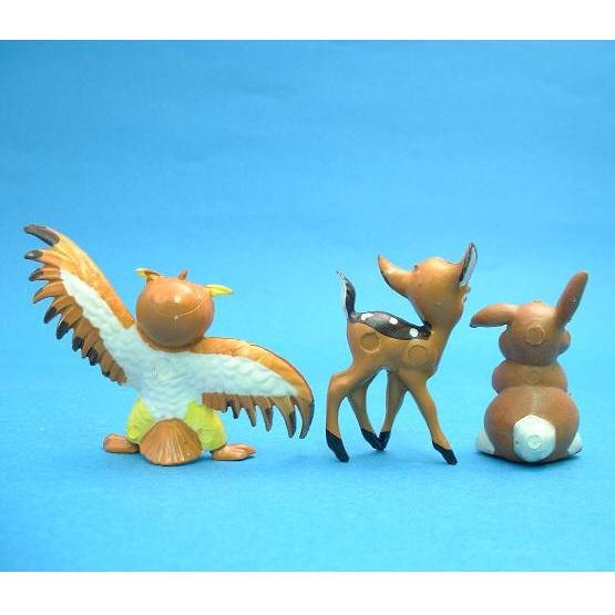 バンビ ディズニー バンビ＆サンパー＆フクロウ PVCフィギュア ドイツ