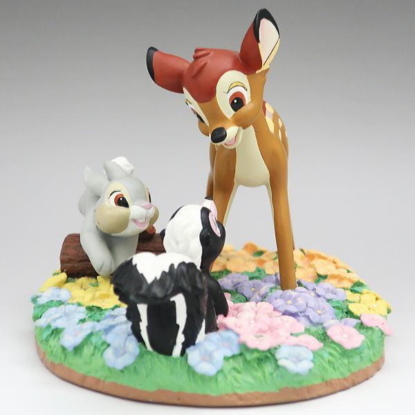 ディズニー バンビ アニメテイド・クラシックス・フィギュア USAディズニーテーマパーク 1990年代 レジン製の画像