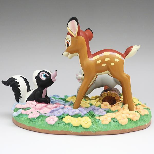 ディズニー バンビ アニメテイド・クラシックス・フィギュア USAディズニーテーマパーク 1990年代 レジン製の画像