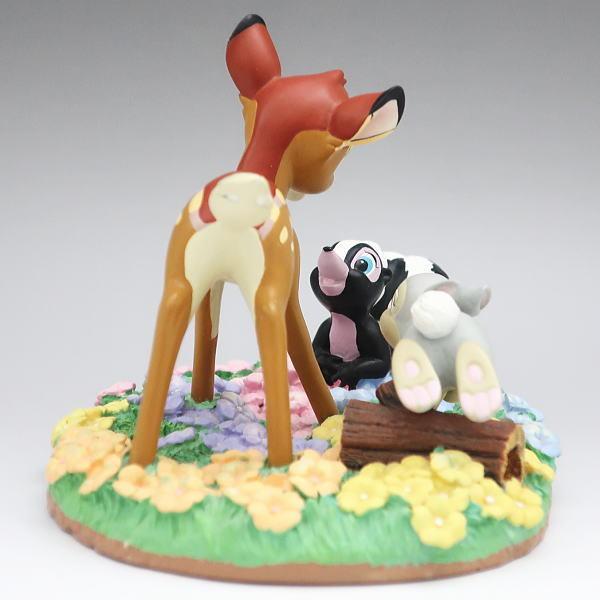 ディズニー バンビ アニメテイド・クラシックス・フィギュア USAディズニーテーマパーク 1990年代 レジン製の画像