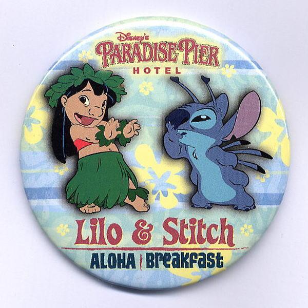 ディズニー リロ スティッチ 缶バッジ パラダイスピアホテル アロハブレックファースト プロモーション用 Usa Bg イズクラブyahoo ショップ 通販 Yahoo ショッピング