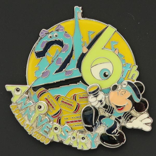 Disney（ディズニー） ミッキー TDL26周年ピンバッジ 東京