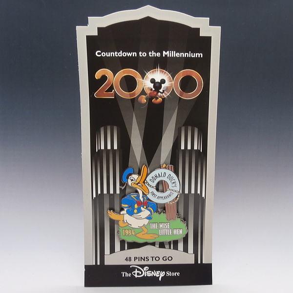 ディズニー ドナルド かしこいメンドリ カウントダウン トゥ ザ ミレニアム00シリーズピン ディズニーストア 1999年 新品同様 Bg イズクラブyahoo ショップ 通販 Yahoo ショッピング