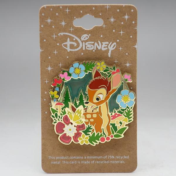 Disney（ディズニー） バンビ 花フレームポートレートピン Loungefly