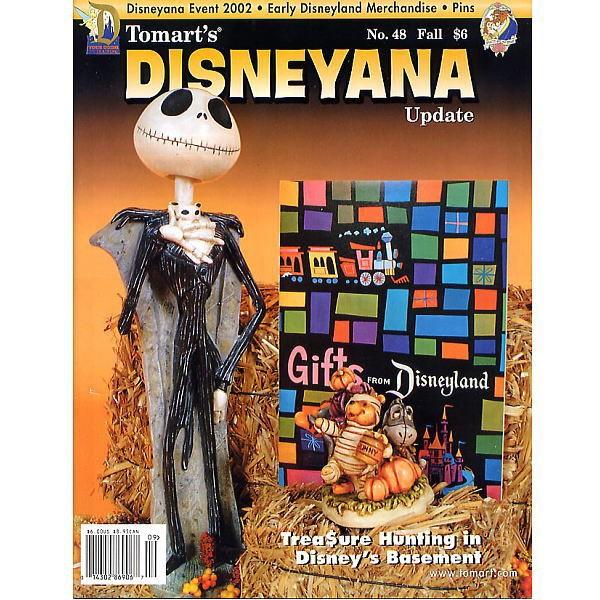 ディズニー　コレクタブル情報誌　トーマート・ディズニアナ・アップデートNo.48　『Tomart's Disneyana Update』　2002年｜is-club