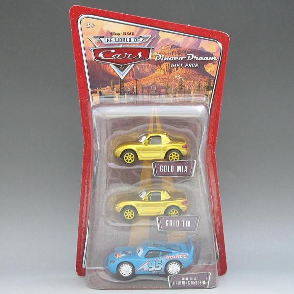 ディズニー カーズ Cars ダイナコ ドリーム ギフトパック ゴールド ミア ティア ブリンブリン マックィーン マテル社 Usa 08年 Cars イズクラブyahoo ショップ 通販 Yahoo ショッピング