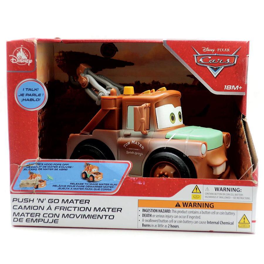 PIXAR ディズニー カーズ メーター プッシュア＆ゴー トーキング USA