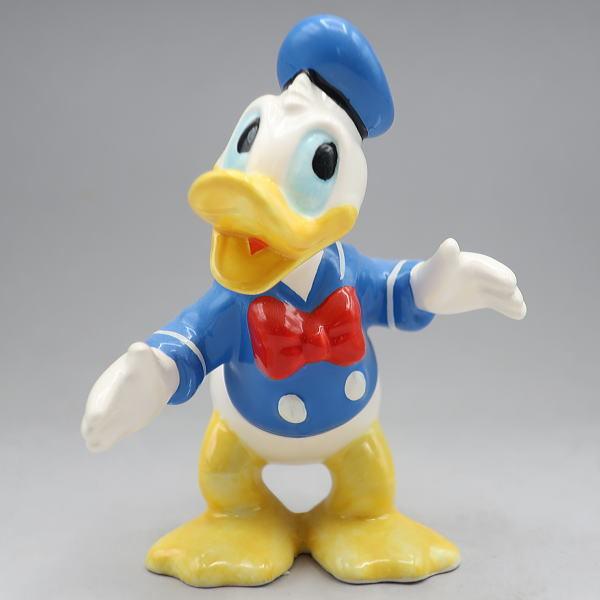 ミッキー＆フレンズ ディズニー ドナルド＆デイジー TDL陶器フィギュア