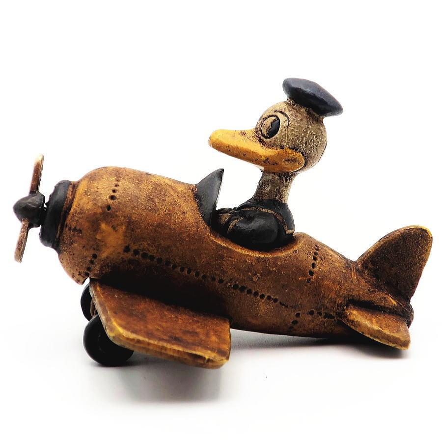 Disney（ディズニー） ドナルド サンドキャストトイ 飛行機 レトロトイ