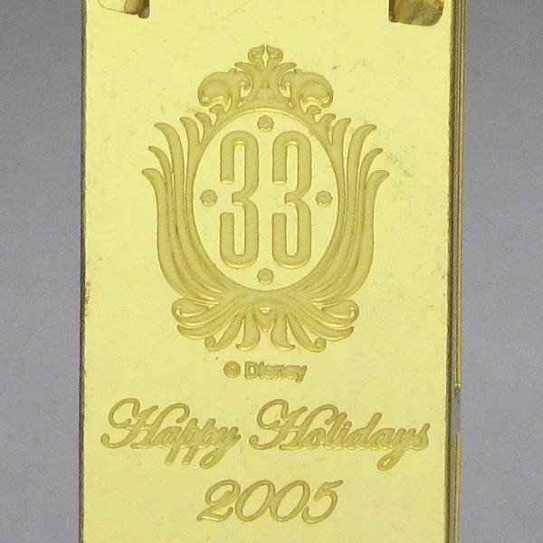 Disney（ディズニー） クラブ33 Club 33 2005年柱時計オーナメント
