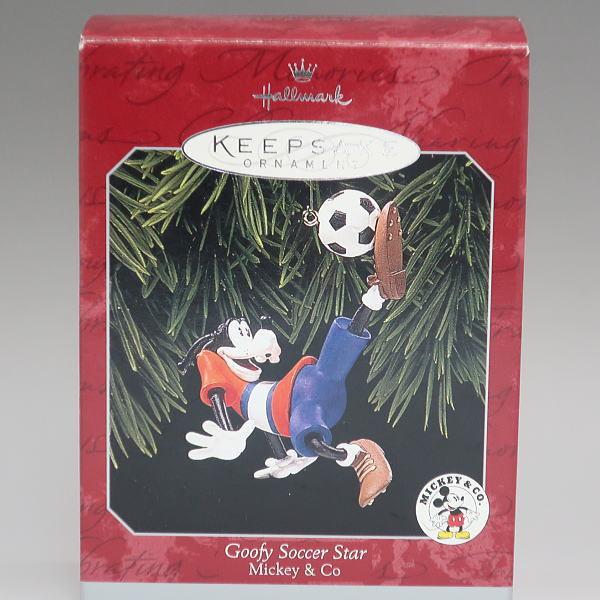 Disney（ディズニー） グーフィー ホールマークオーナメント サッカー