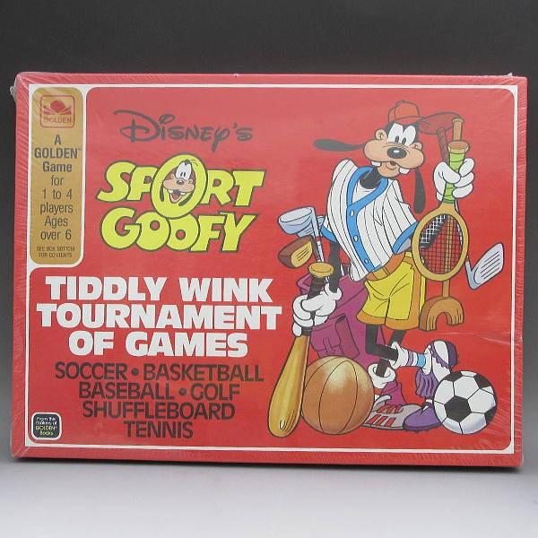 ディズニー　グーフィー　スポーツ・グーフィー　ボードゲーム　GOLDEN社　1984年　USA製　シールド未開封