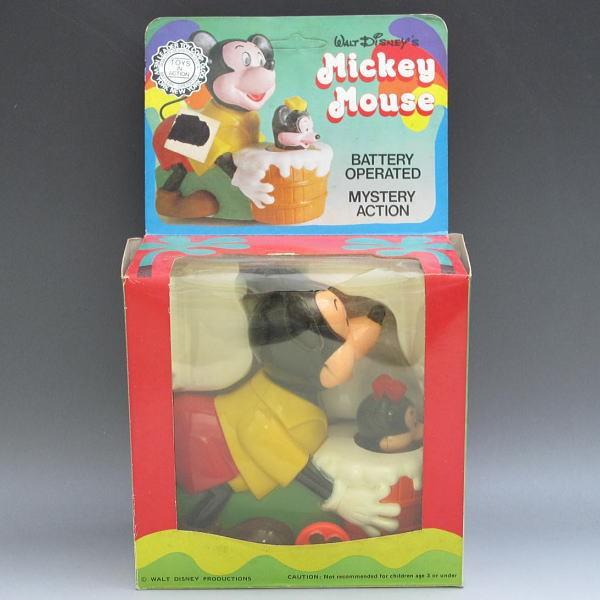 2024新商品 Disney ディズニー LEADER 電池使用トイ Pets Action ミッキー ミッキーマウス