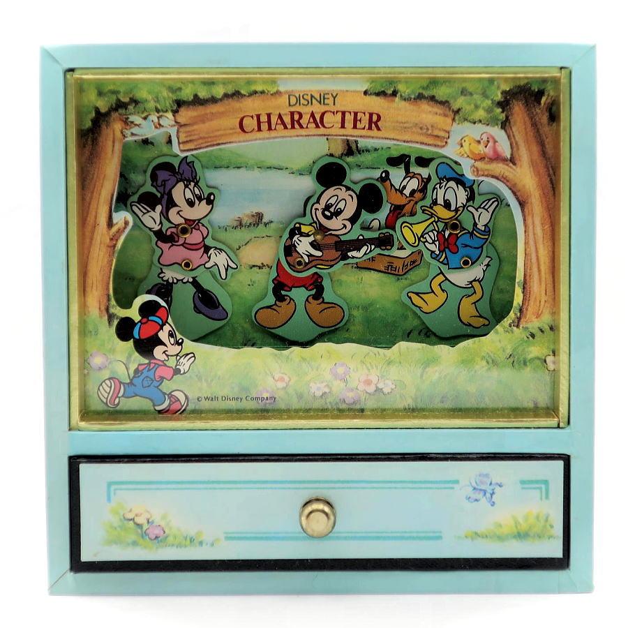 Disney（ディズニー） ミッキー＆ミニー＆ドナルド 引き出し付き