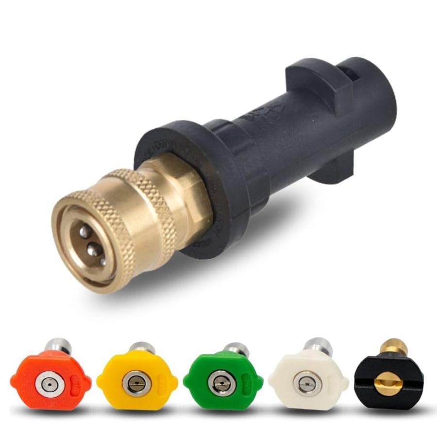 EDGE SHINE 高圧洗浄機 ノズルチップセット ケルヒャー 対応 K MINI K2